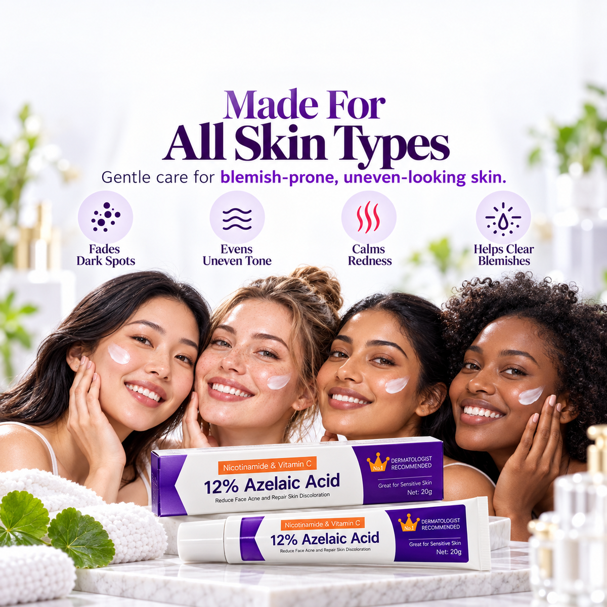 Azelaic Acid Cream Essence with Salicylic Acid